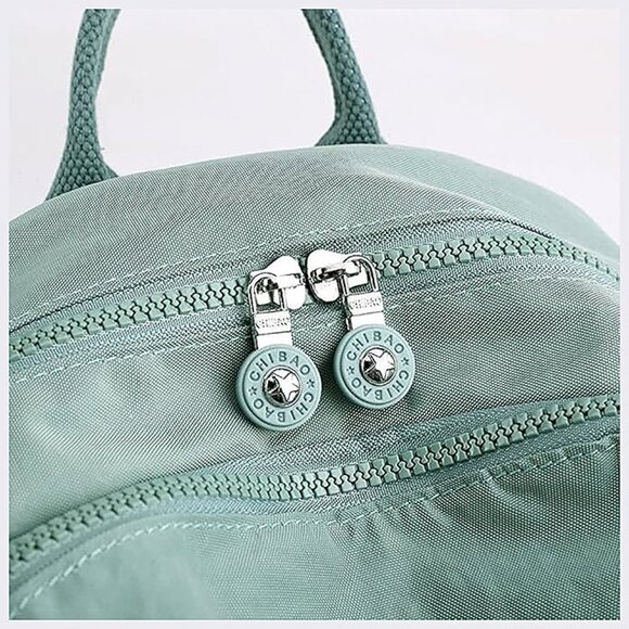 Bags Small Nylon Women Backpack Purse Light Green Poshmark